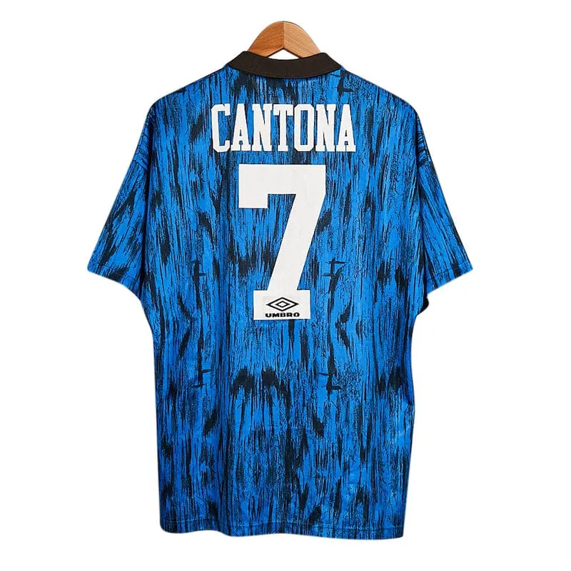 1992-93 Manchester United Umbro Away Shirt Excellent Cantona 7