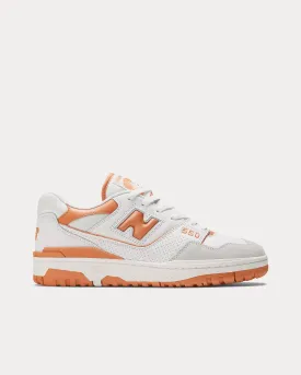 550 White / Sepia / Rain Cloud Low Top Sneakers