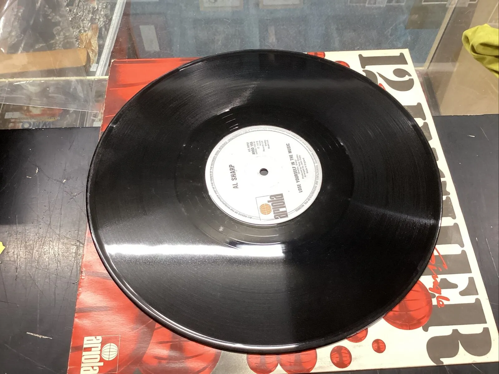 AL SHARP - LOSE YOURSELF IN THE MUSIC 12" vinyl single record AROD 155 - EXC
