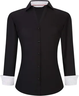 Alex Vando Womens Button Down Shirt Wrinkle Free Casual Long Sleeve Work Blouse Tops
