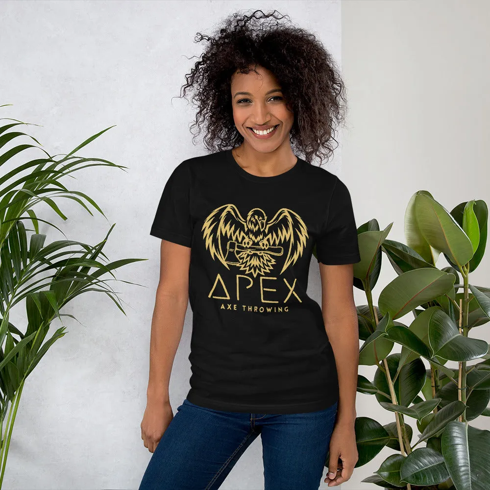 Apex Axe Throwing Gold Logo Shirt