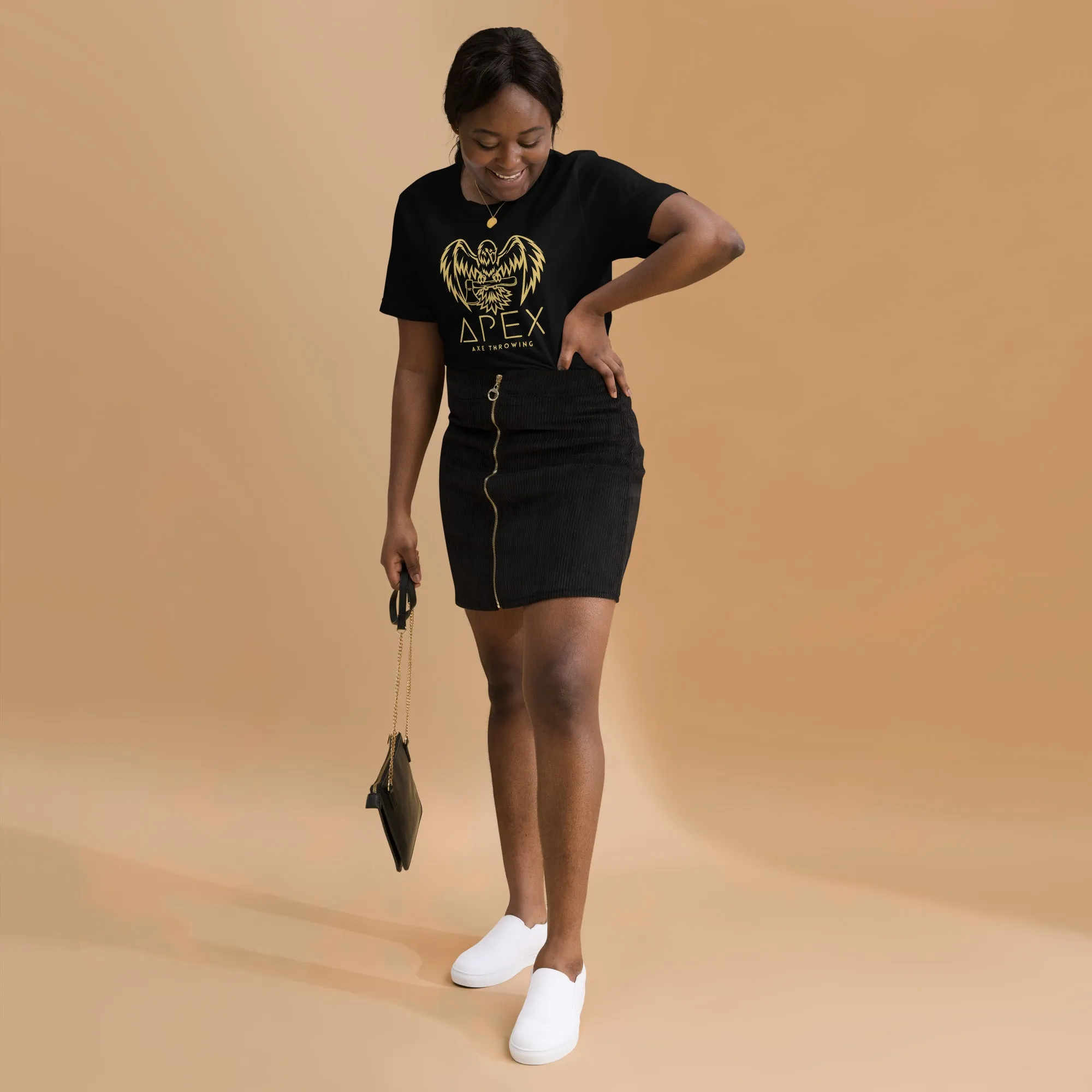 Apex Axe Throwing Gold Logo Shirt