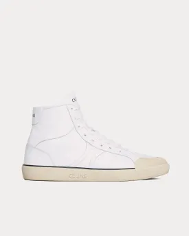 AS-02 Alan Lace-Up Optic White Mid Top Sneakers