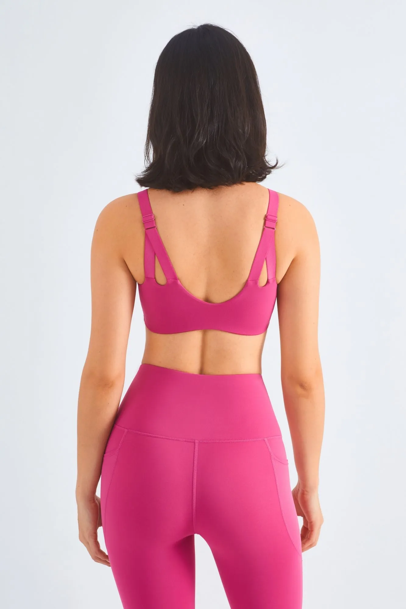 Backless Sports Bra & Gym Leggings Activewear Set
