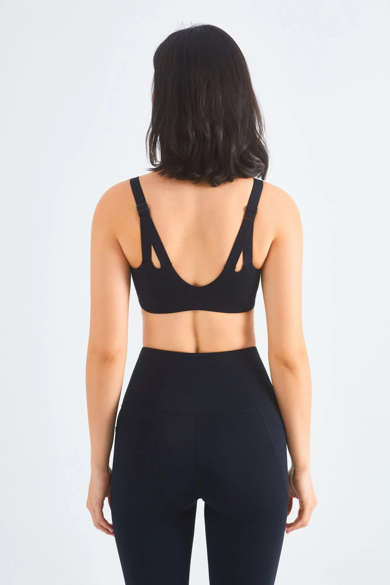 Backless Sports Bra & Gym Leggings Activewear Set