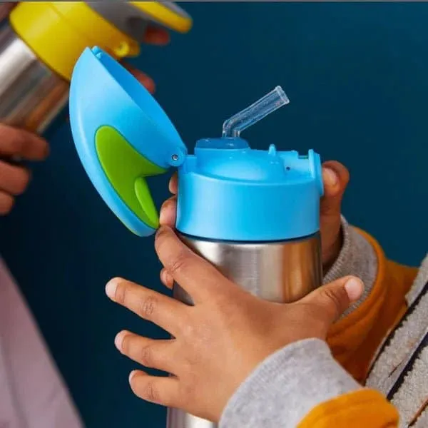 B.Box Insulated Drink Bottle Replacement Straw Top- 2 Pack