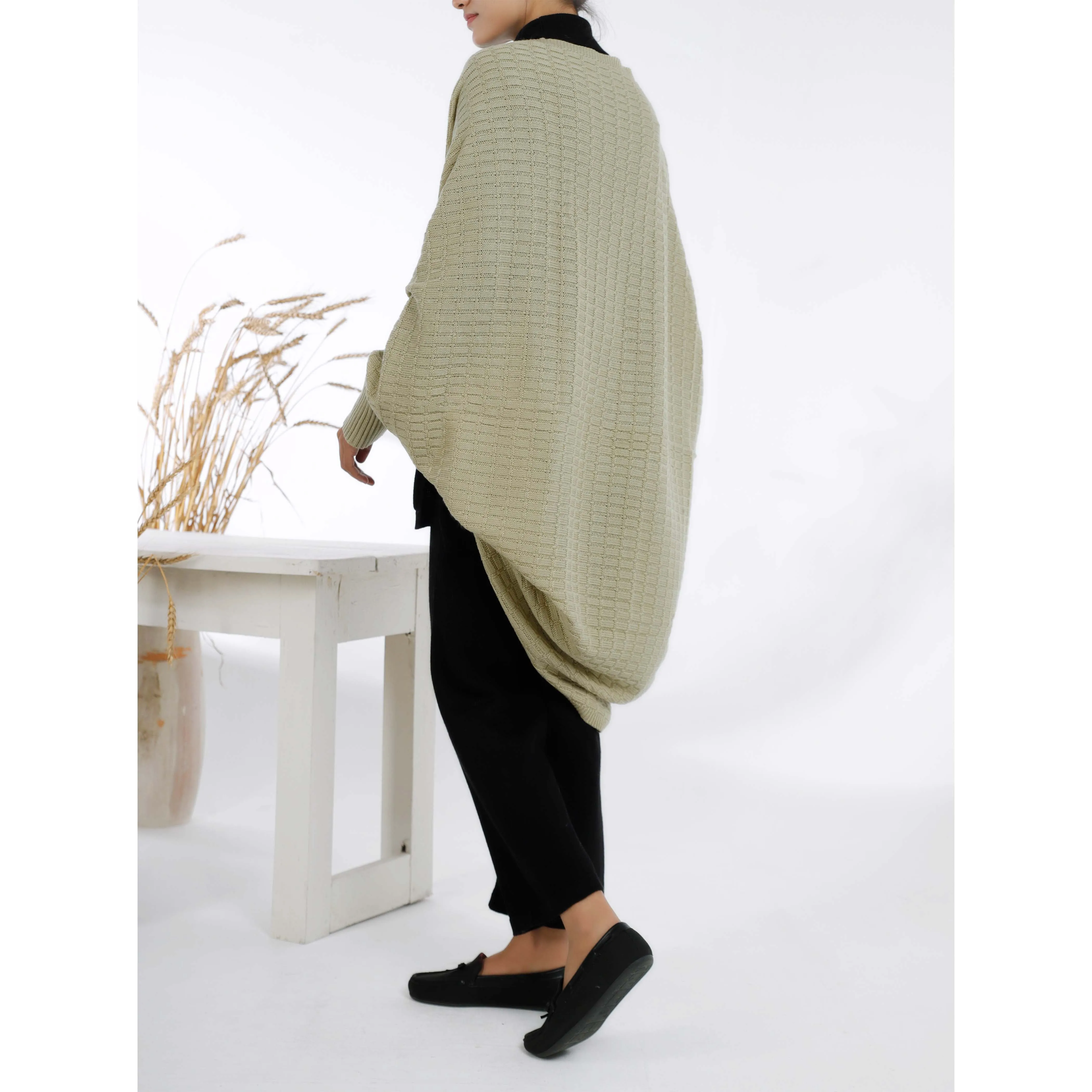 Beige Sweaters Co-ord Set PW4876