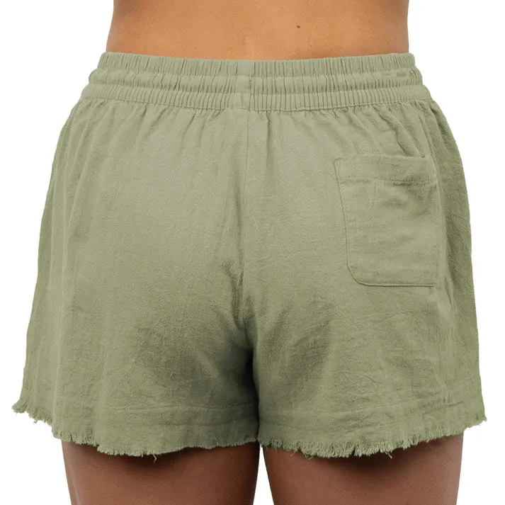 Carve Kauai Girls Beach Short - Sage