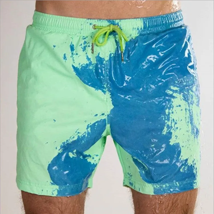 Color Changing Beach Wear Shorts For Men's