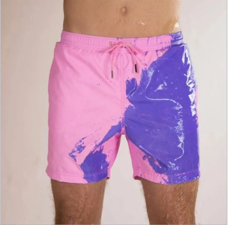 Color Changing Beach Wear Shorts For Men's