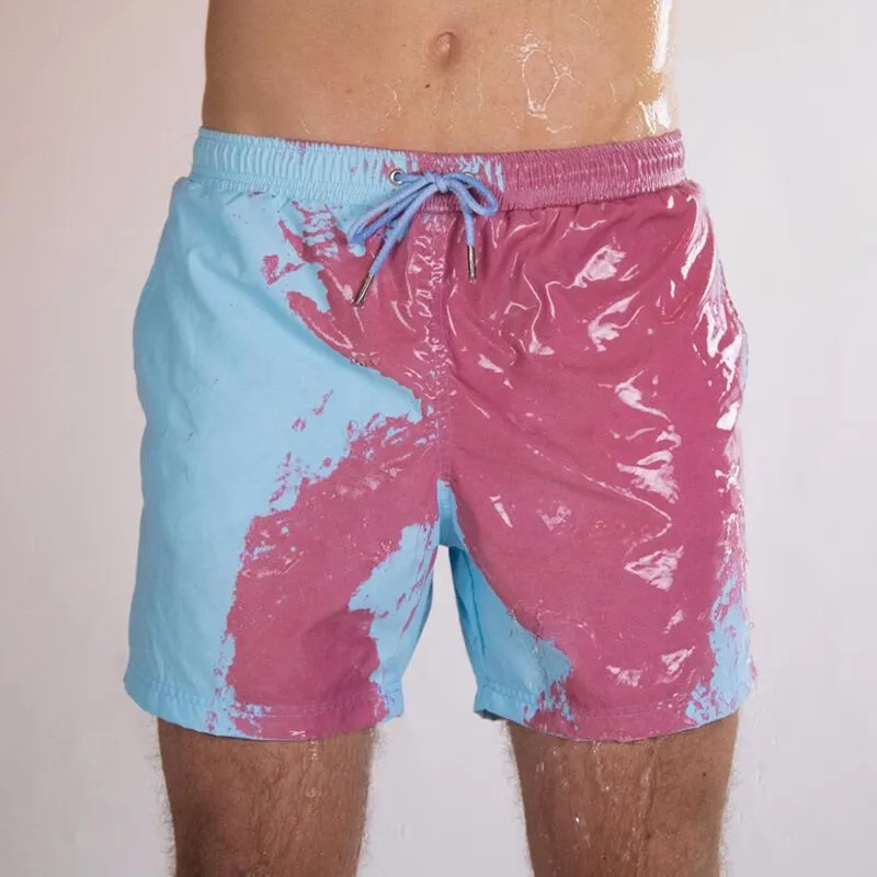 Color Changing Beach Wear Shorts For Men's