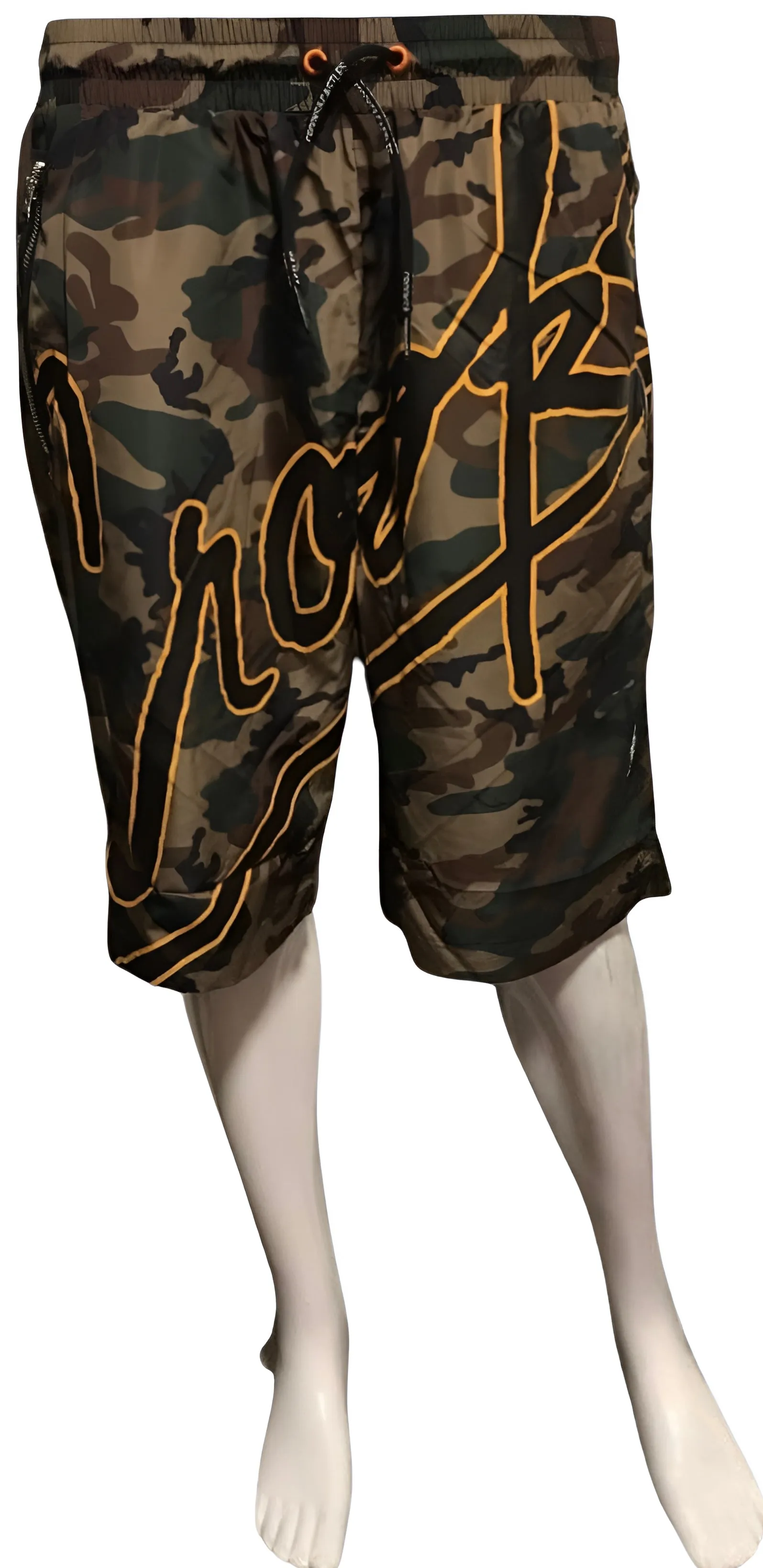 ^CROOKS & CASTLES^ (CAMOUFLAGE) ~SPLASH SCRIPT~ SUMMER SHORTS