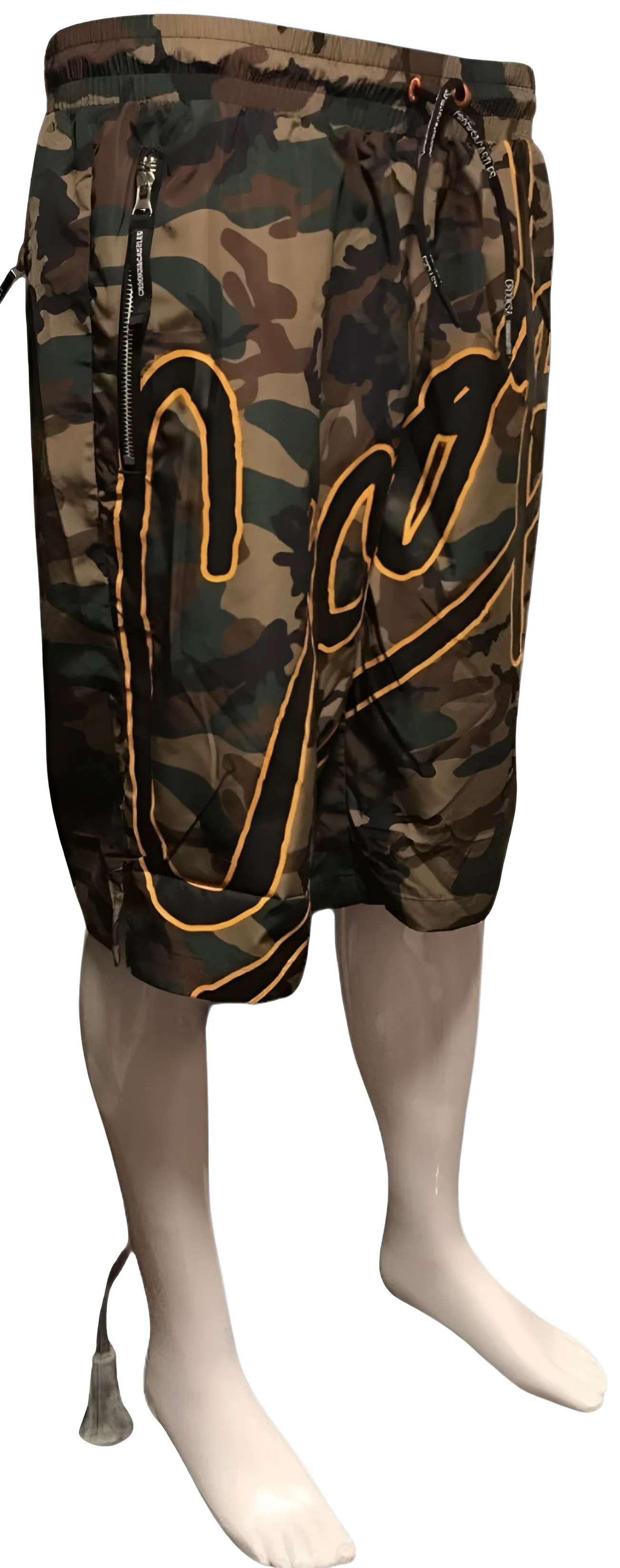 ^CROOKS & CASTLES^ (CAMOUFLAGE) ~SPLASH SCRIPT~ SUMMER SHORTS