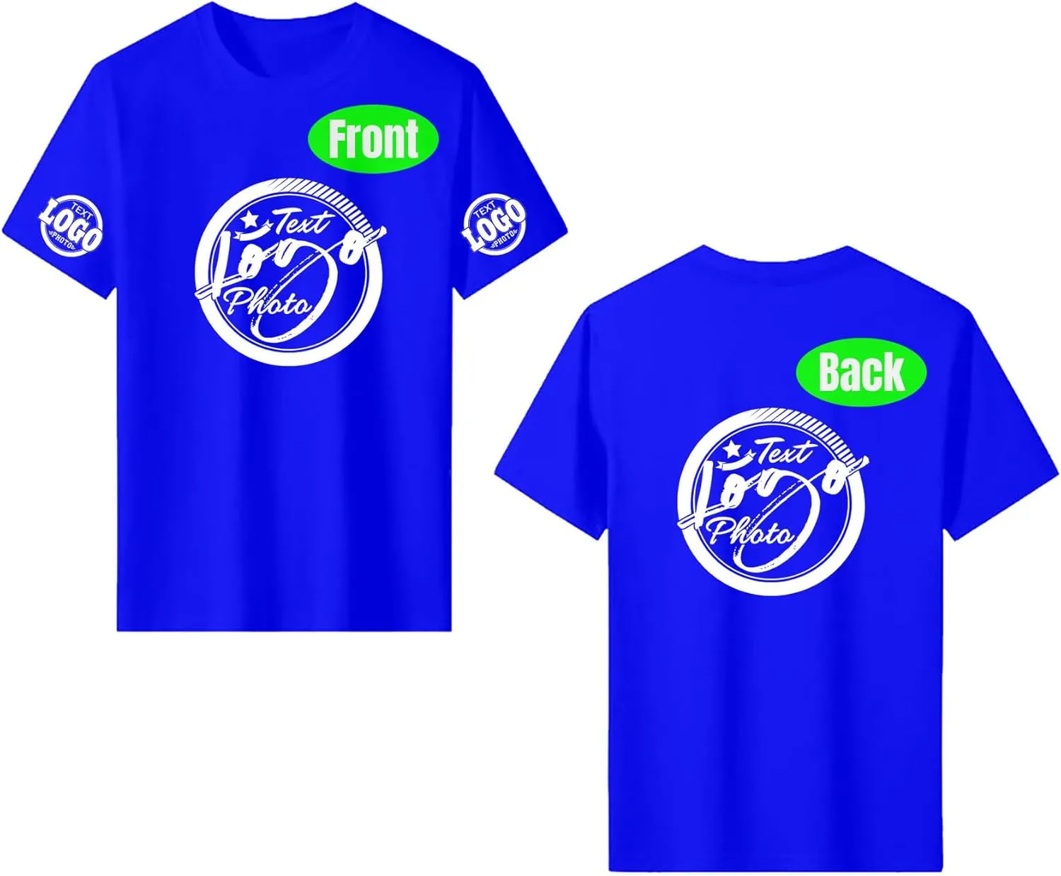 Custom T Shirts for Women Men with Your Text Photo Logo Personalized T Shirts Custom Shirt Design Your Own Custom Tee Shirt