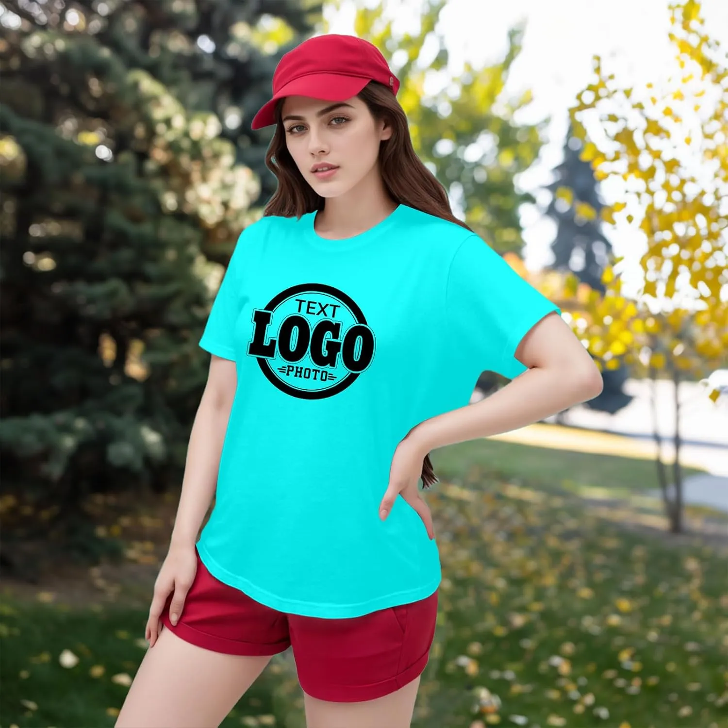 Custom T Shirts for Women Men with Your Text Photo Logo Personalized T Shirts Custom Shirt Design Your Own Custom Tee Shirt