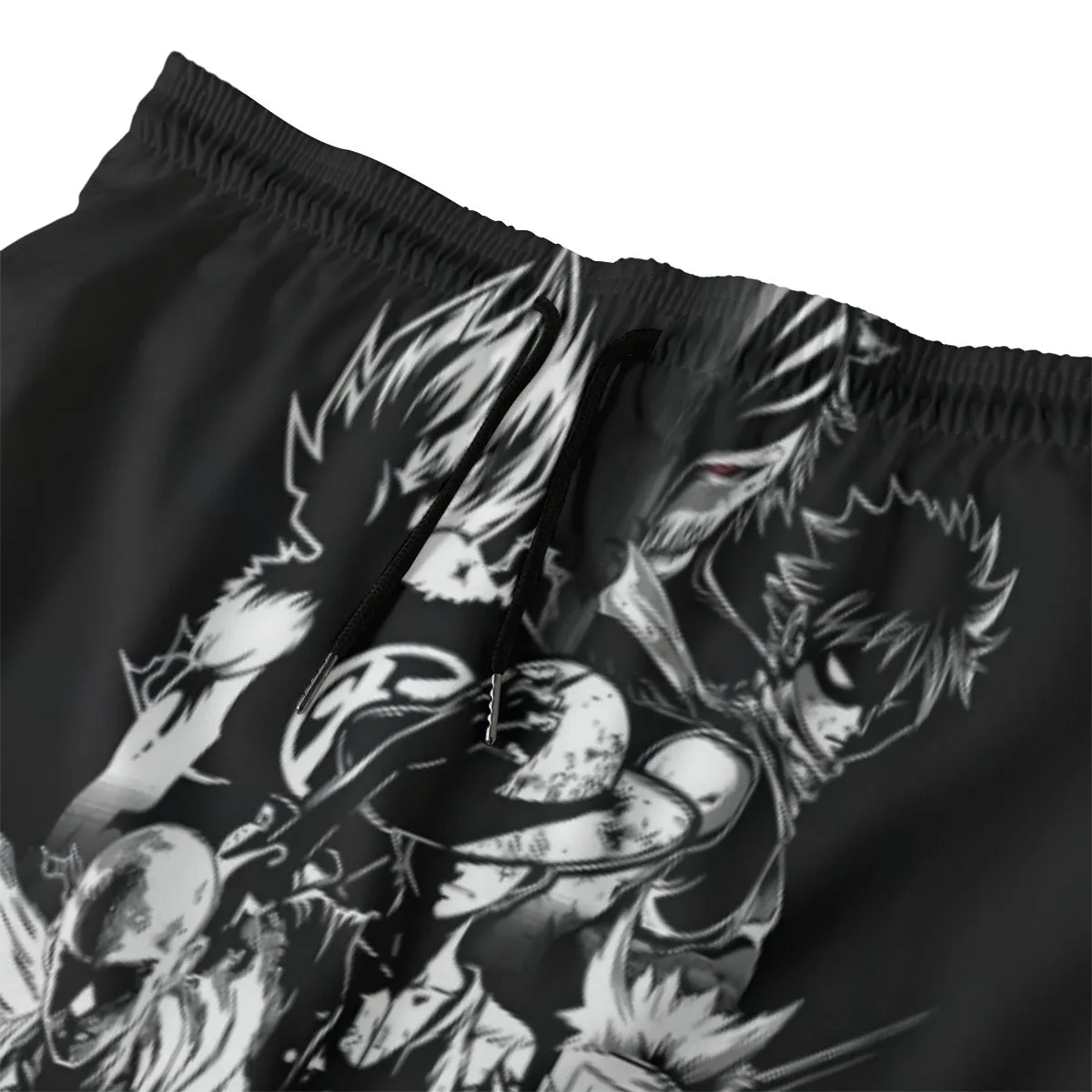 DBZ Goku Naruto Saitama Luffy Natsu Ichigo Dope Anime Beach Pants