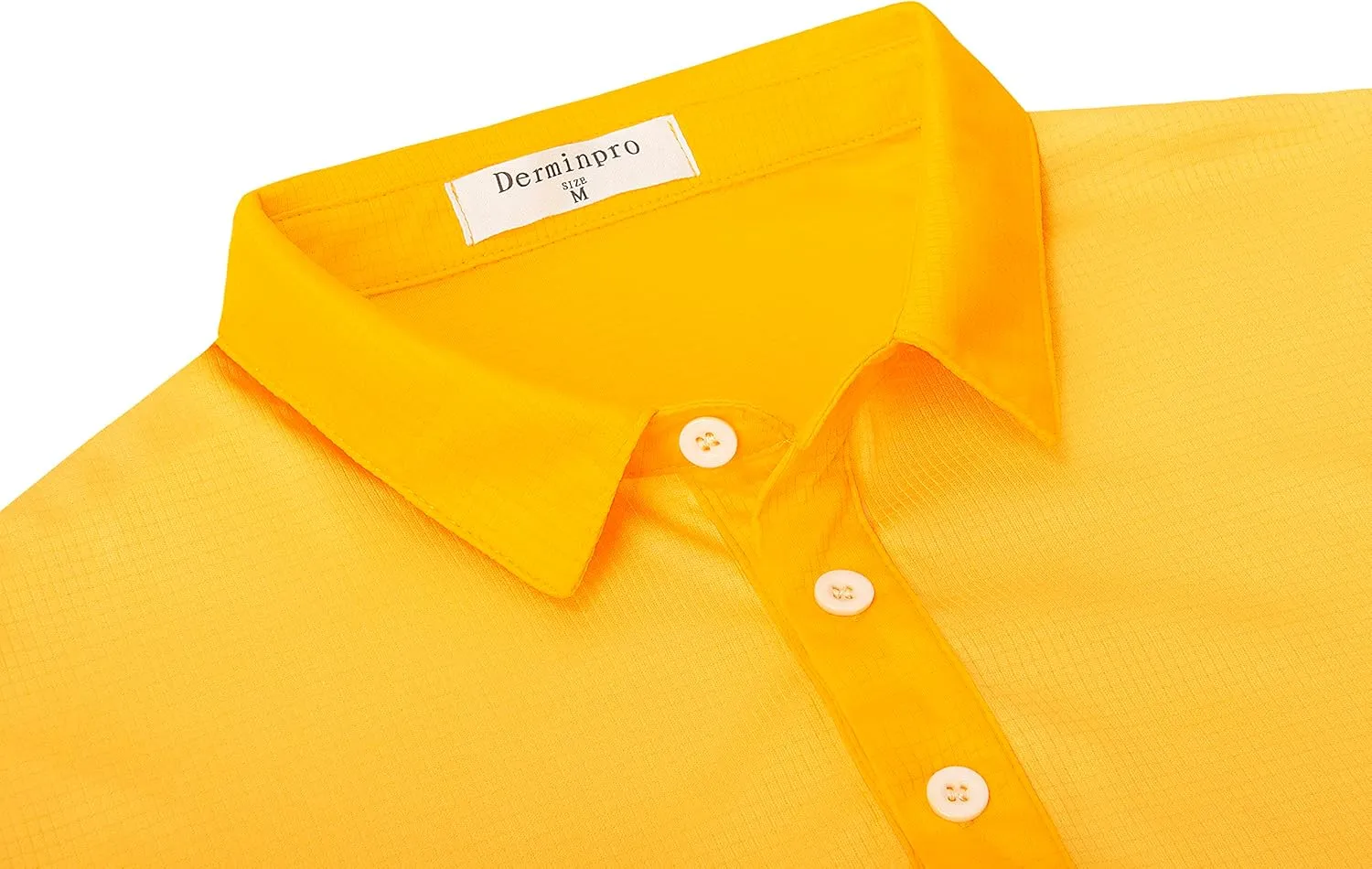 Derminpro Men's Fashion Collared Stretch Fit Casual Short Sleeve Quick Dry Golf Polo Shirts