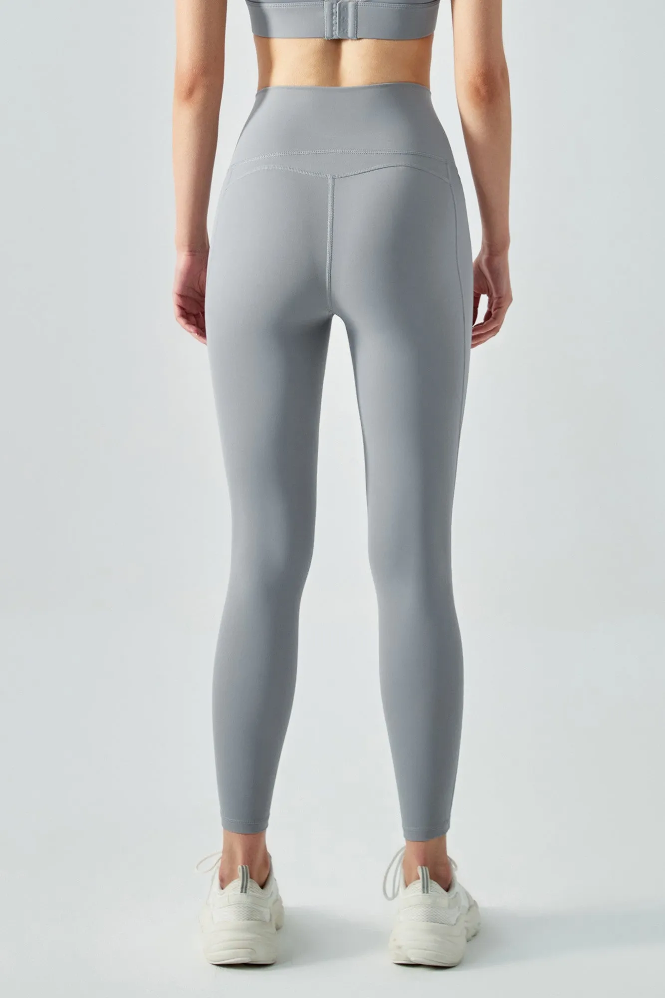 Fake Two Sports Bra & Leggings Activewear Set