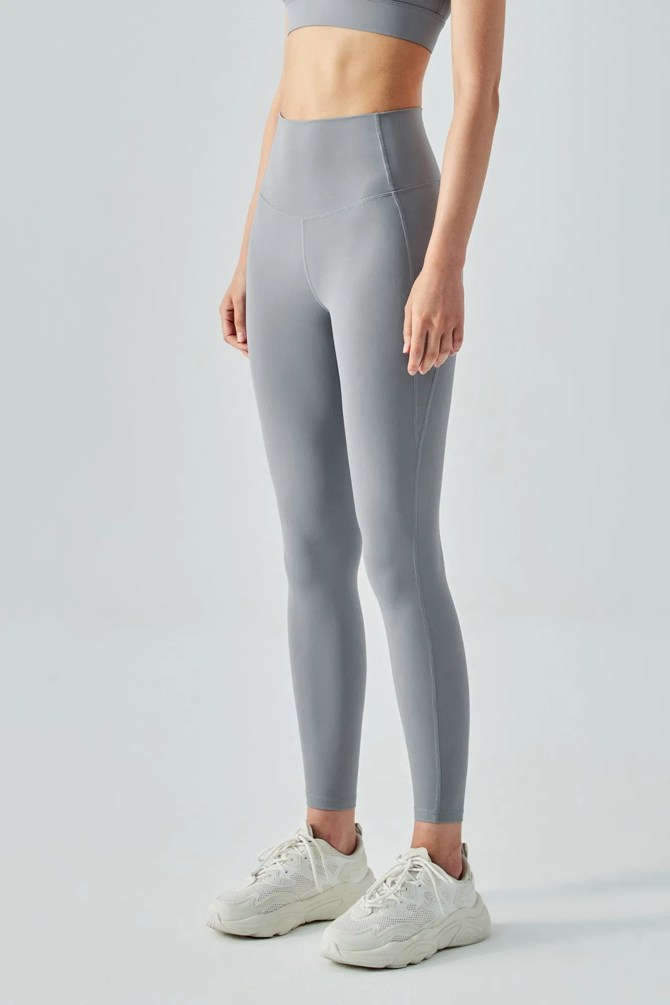 Fake Two Sports Bra & Leggings Activewear Set