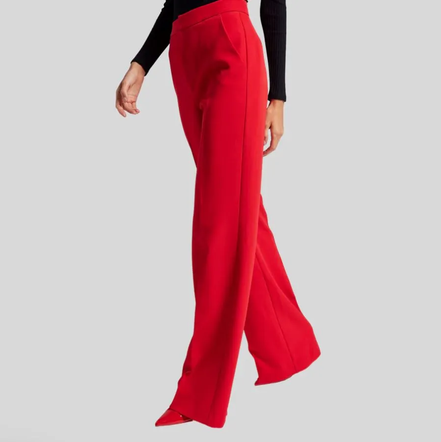 Generation Love Lynette Crepe Pants - Ruby