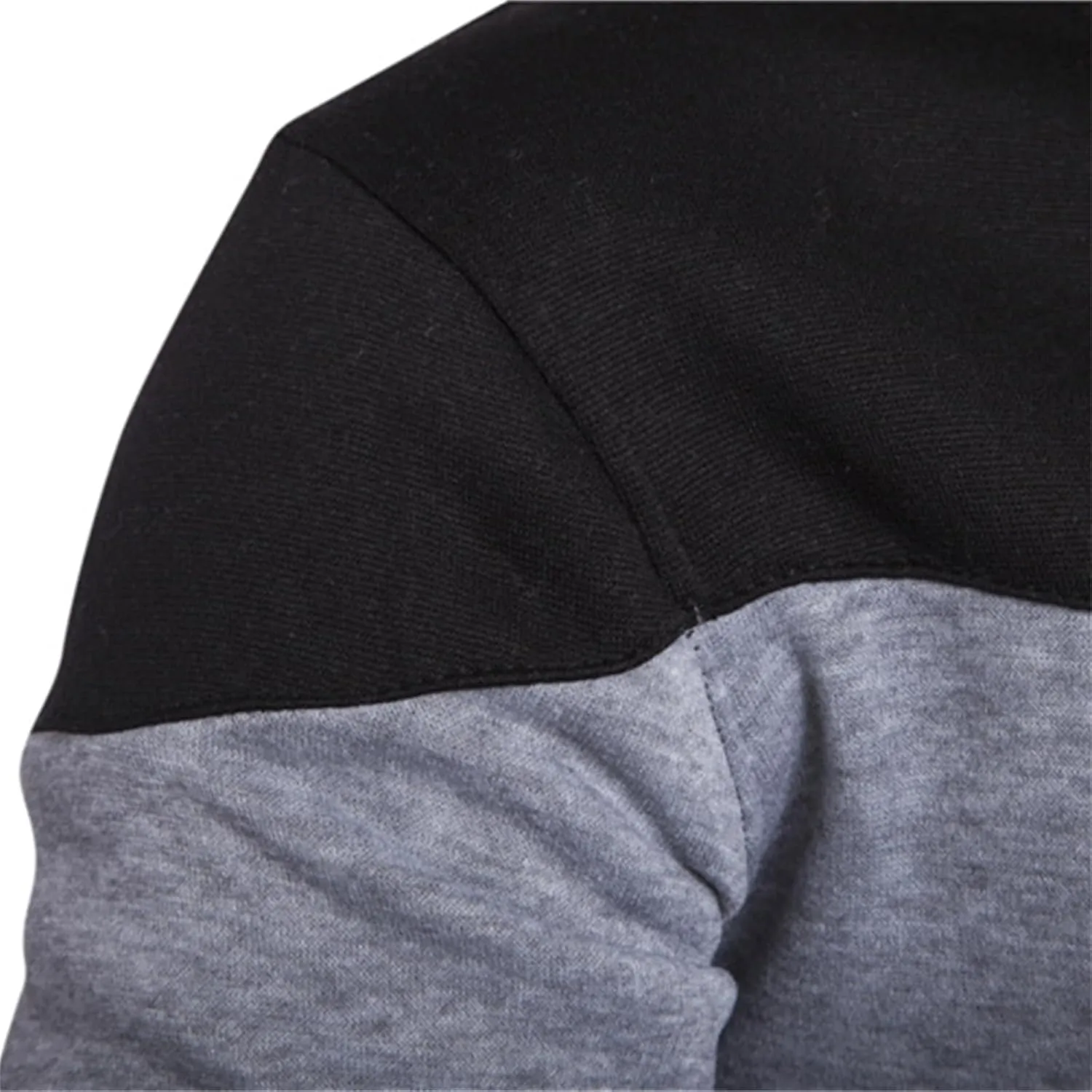 GPCHAN Men's Novelty Hoodies Sweatshirt Long Sleeve Color Block Hoodie Pullover Sweaters with Kangaroo Pocket