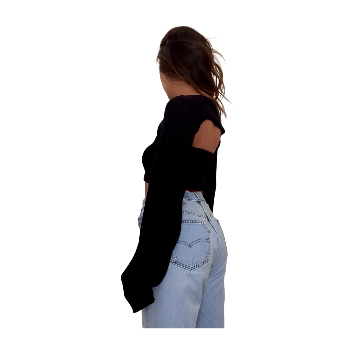 Knit Tube Top and Shrug Set