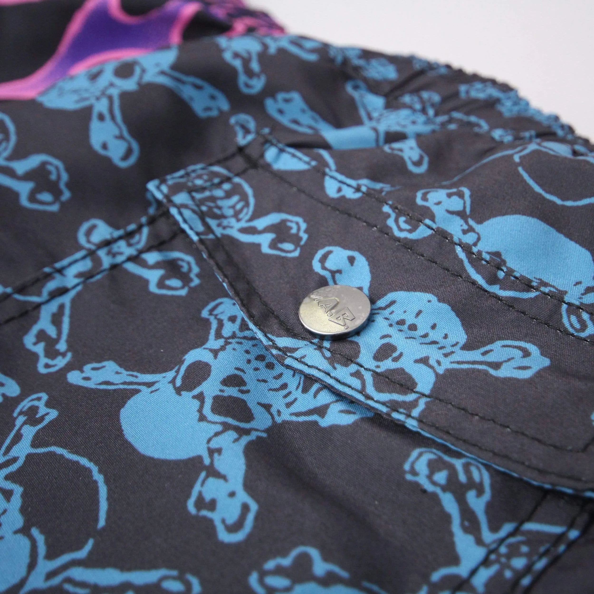 Life's A Beach Skull / Flame Board Shorts