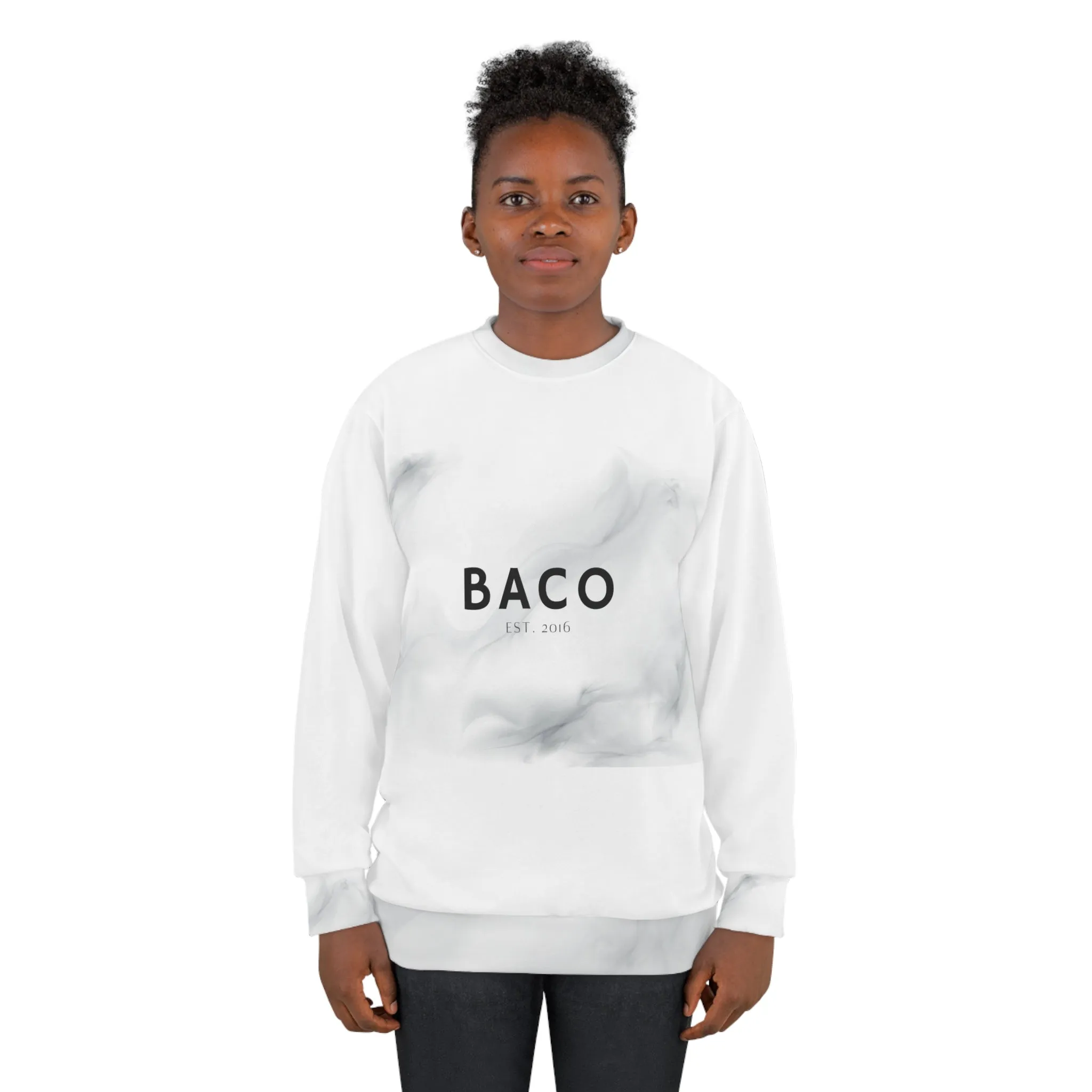 Marble Est. Sweater with Fleece Inline