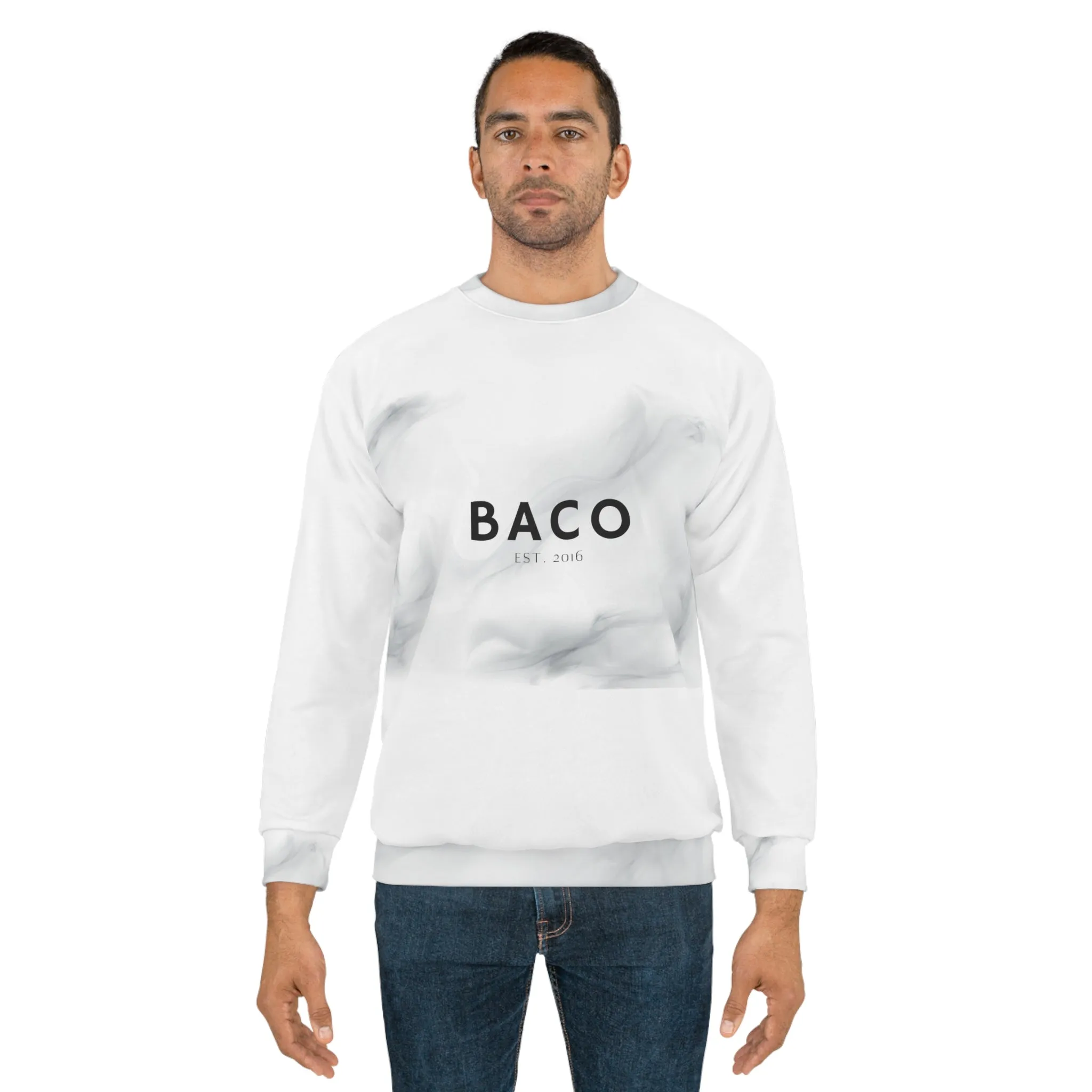 Marble Est. Sweater with Fleece Inline
