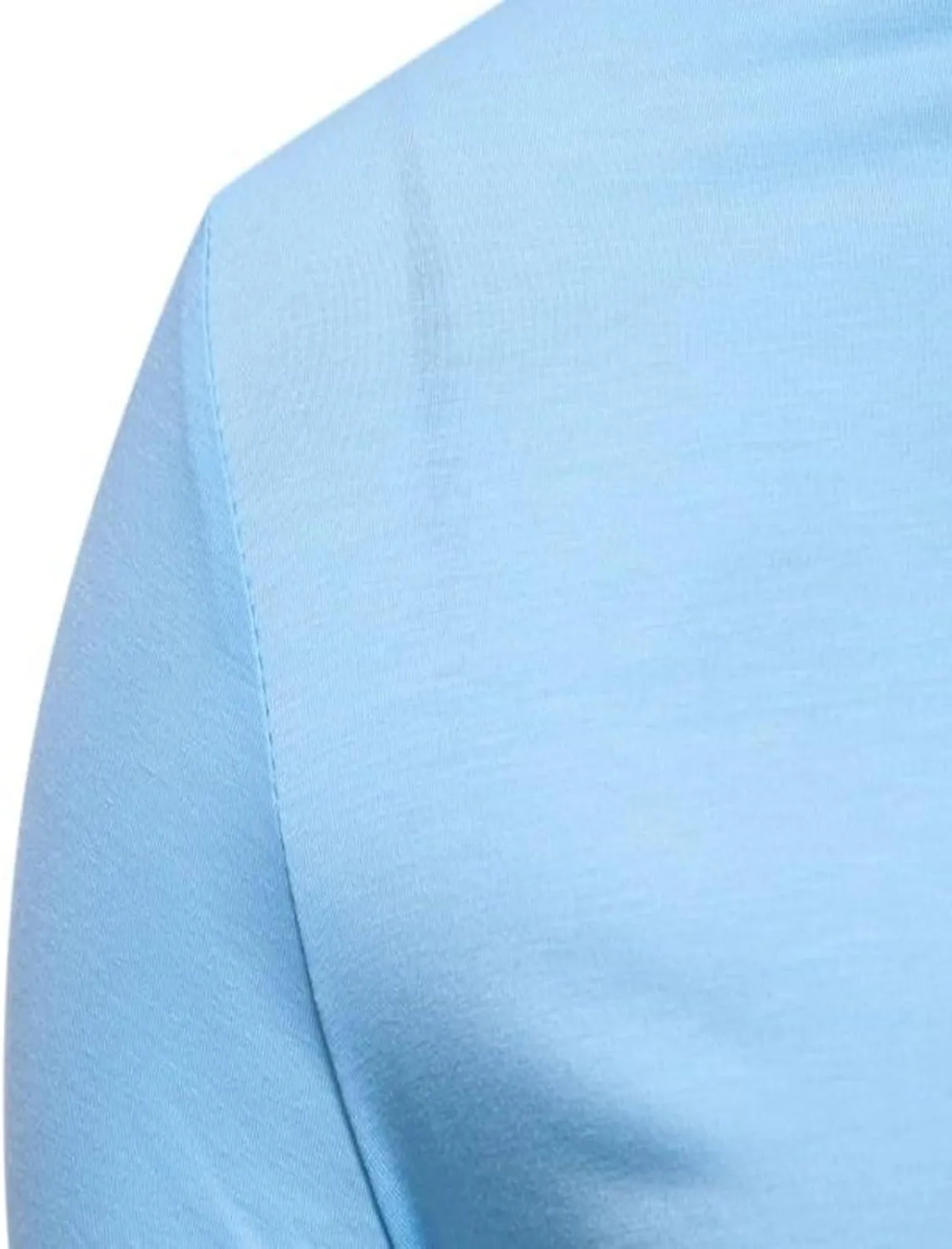 Men's Casual Mock Turtleneck T-Shirts Basic Long Sleeve Thermal Stretchy Pullover Lightweight Undershirt Sweater Tops