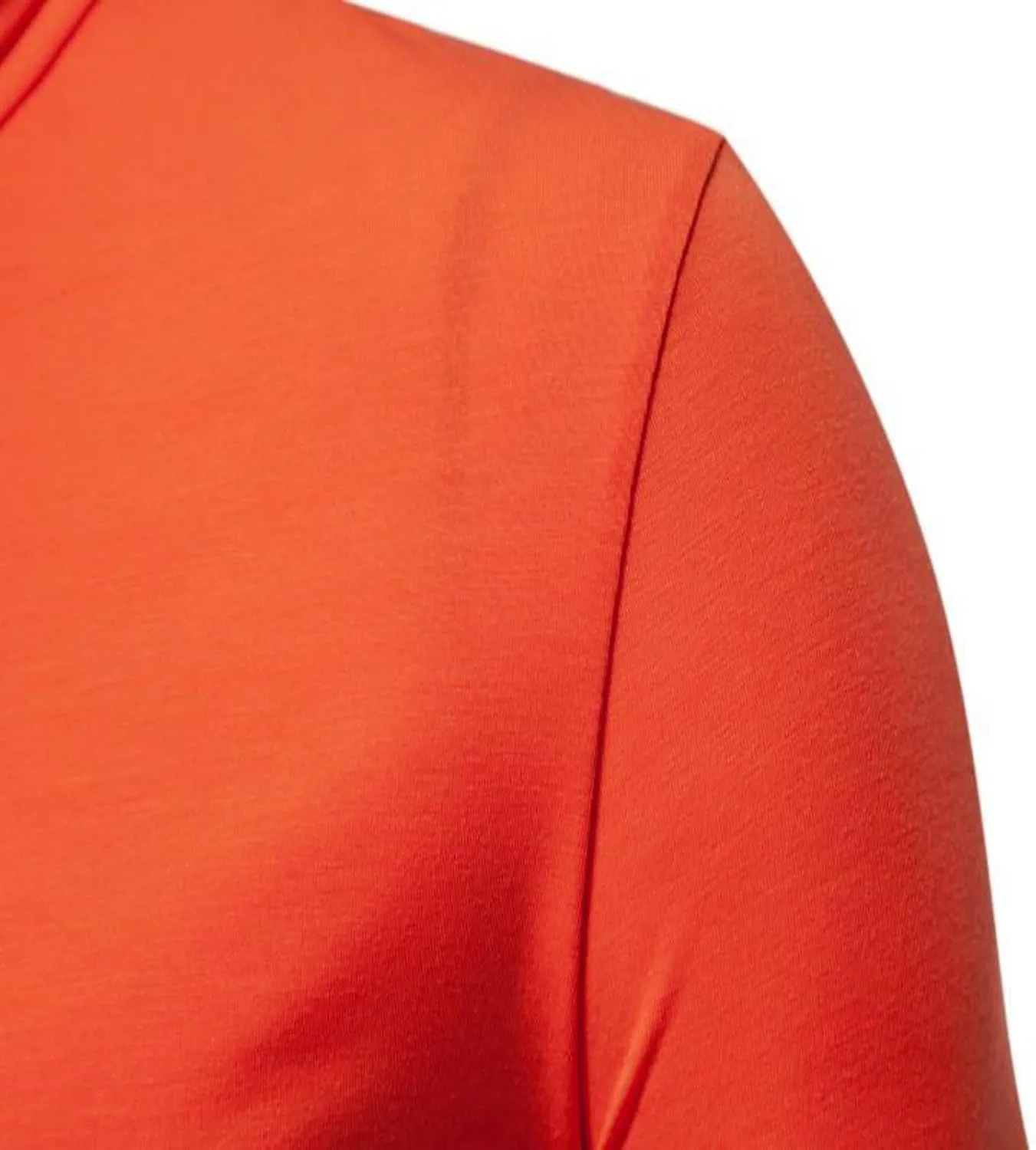 Men's Casual Mock Turtleneck T-Shirts Basic Long Sleeve Thermal Stretchy Pullover Lightweight Undershirt Sweater Tops