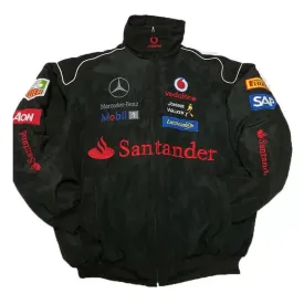 Mercedes - Black - Racing Jacket