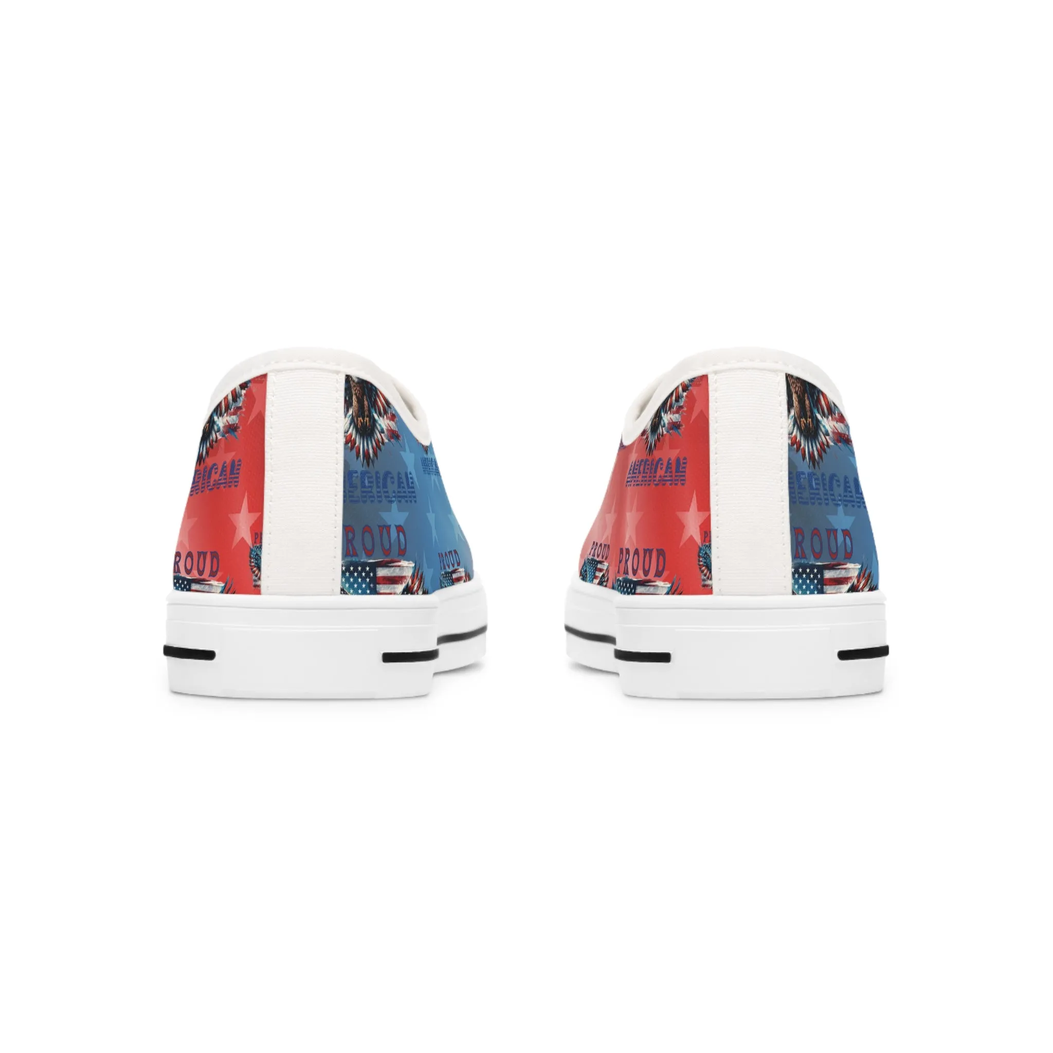 Patriotic American Flag and Eagle Sneakers Step Out in Style with Stunning USA Symbol! Perfect for Everyday Wear and Proud Americans. Durable, High-Quality Footwear Everyday Activities