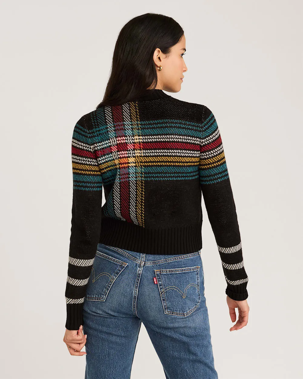 Pendleton Plaid Merino Crew Pullover