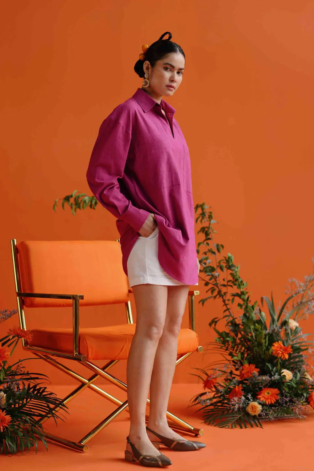 Primrose - Magenta tunic