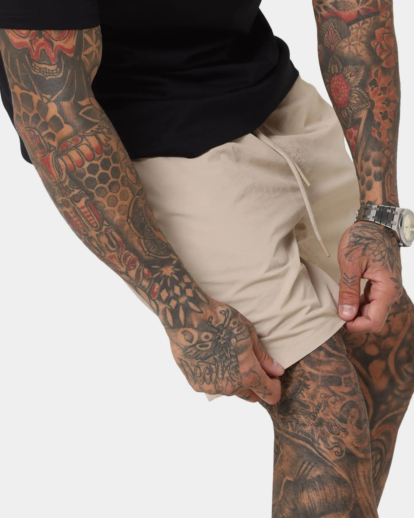 Saint Morta Cali Beach Shorts Stone