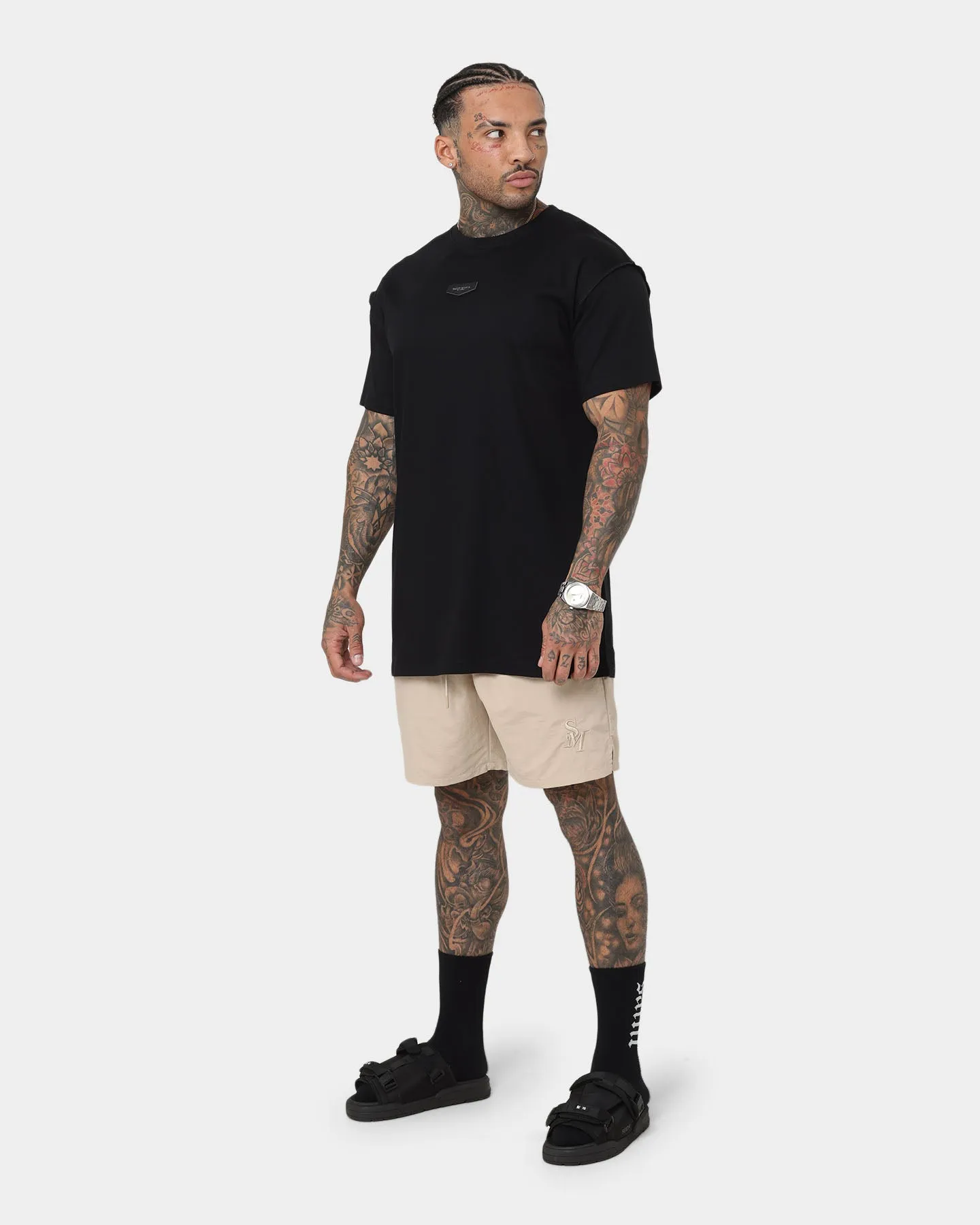 Saint Morta Cali Beach Shorts Stone