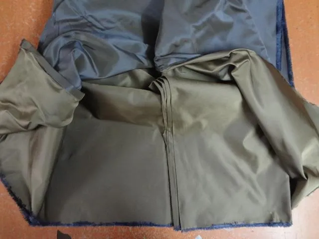 SILK DUTCHESS LIGHT GREY X GREY 58&quot; B2#15[3]