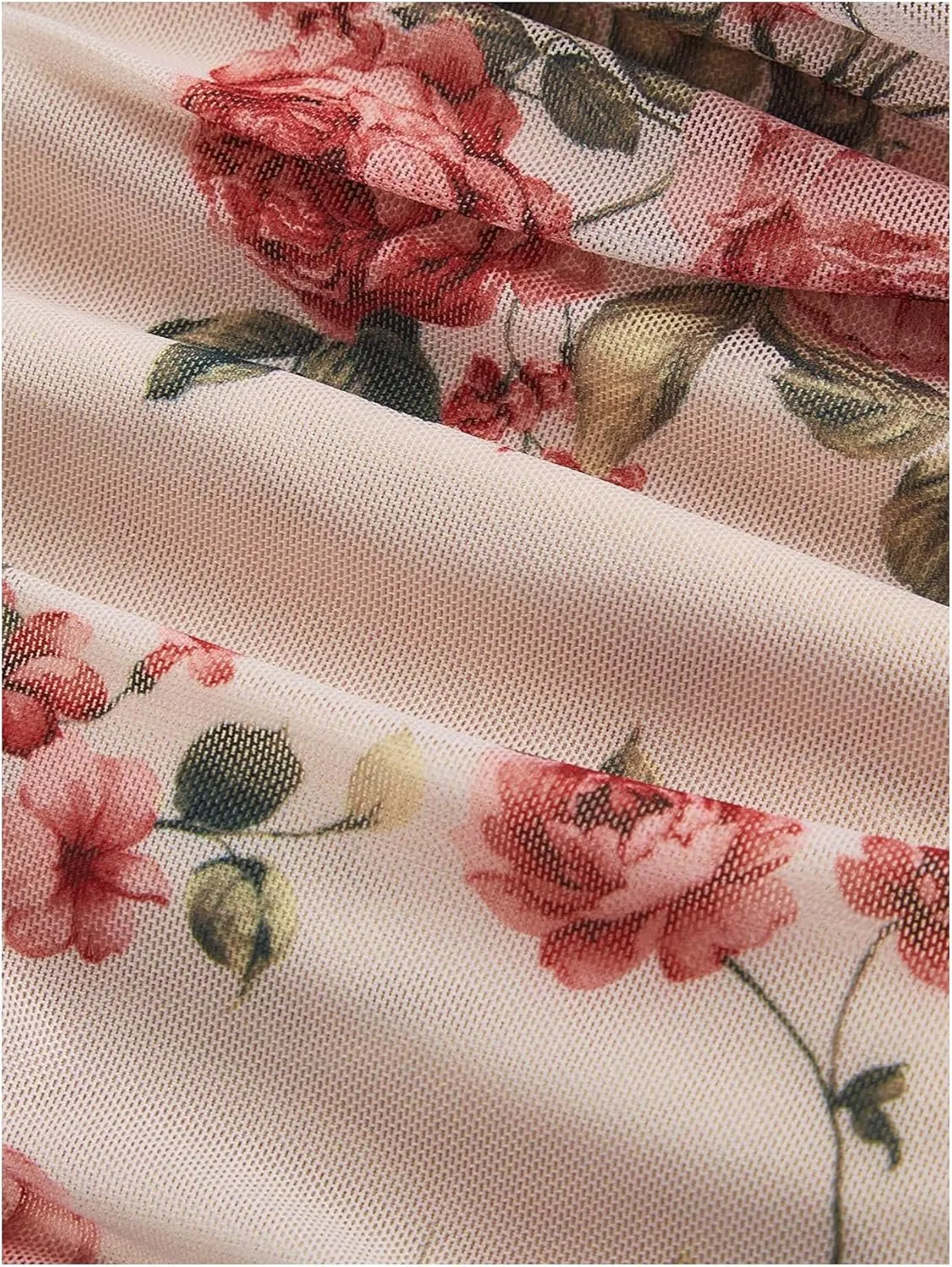 SOLY HUX Women's Floral Print Tank Tops Square Neck Sleeveless Going Out Tops Double Lined Summer Crop Tank Tops