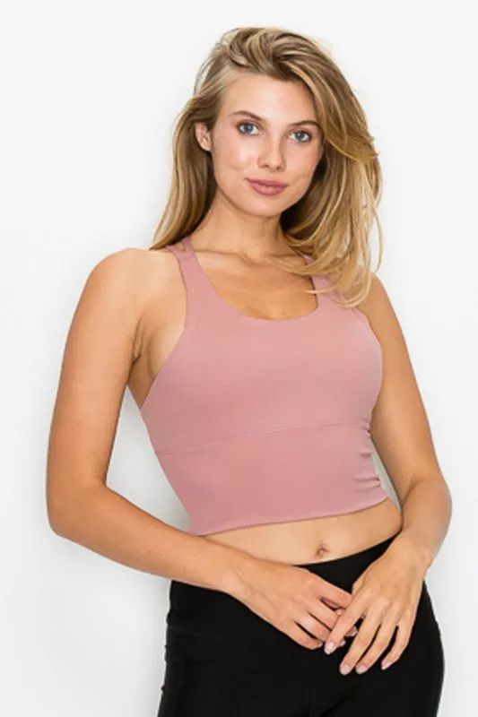 Strappy Back Crop Top