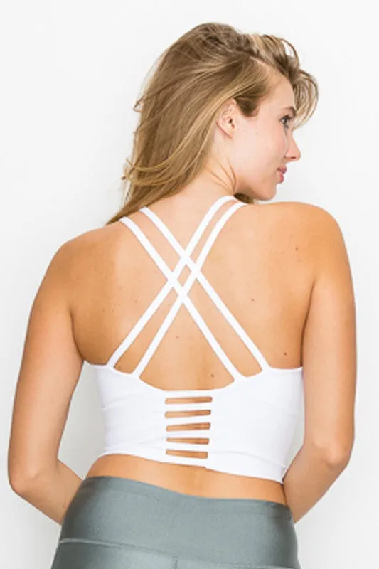 Strappy Back Crop Top