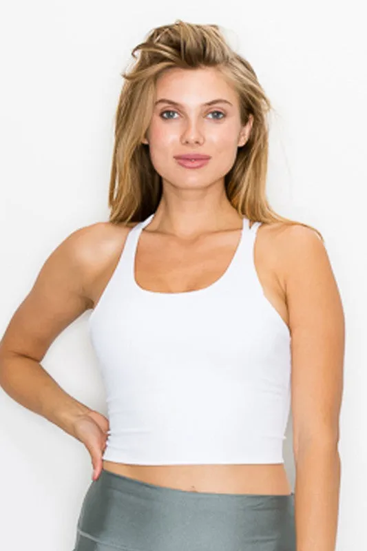 Strappy Back Crop Top