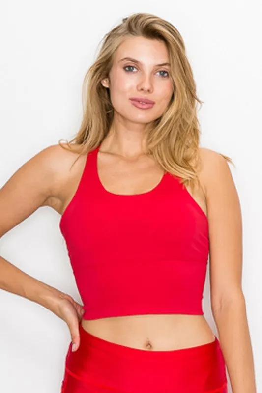 Strappy Back Crop Top