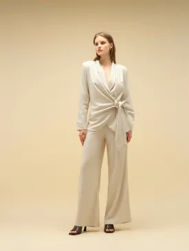 Tailored pants Linen