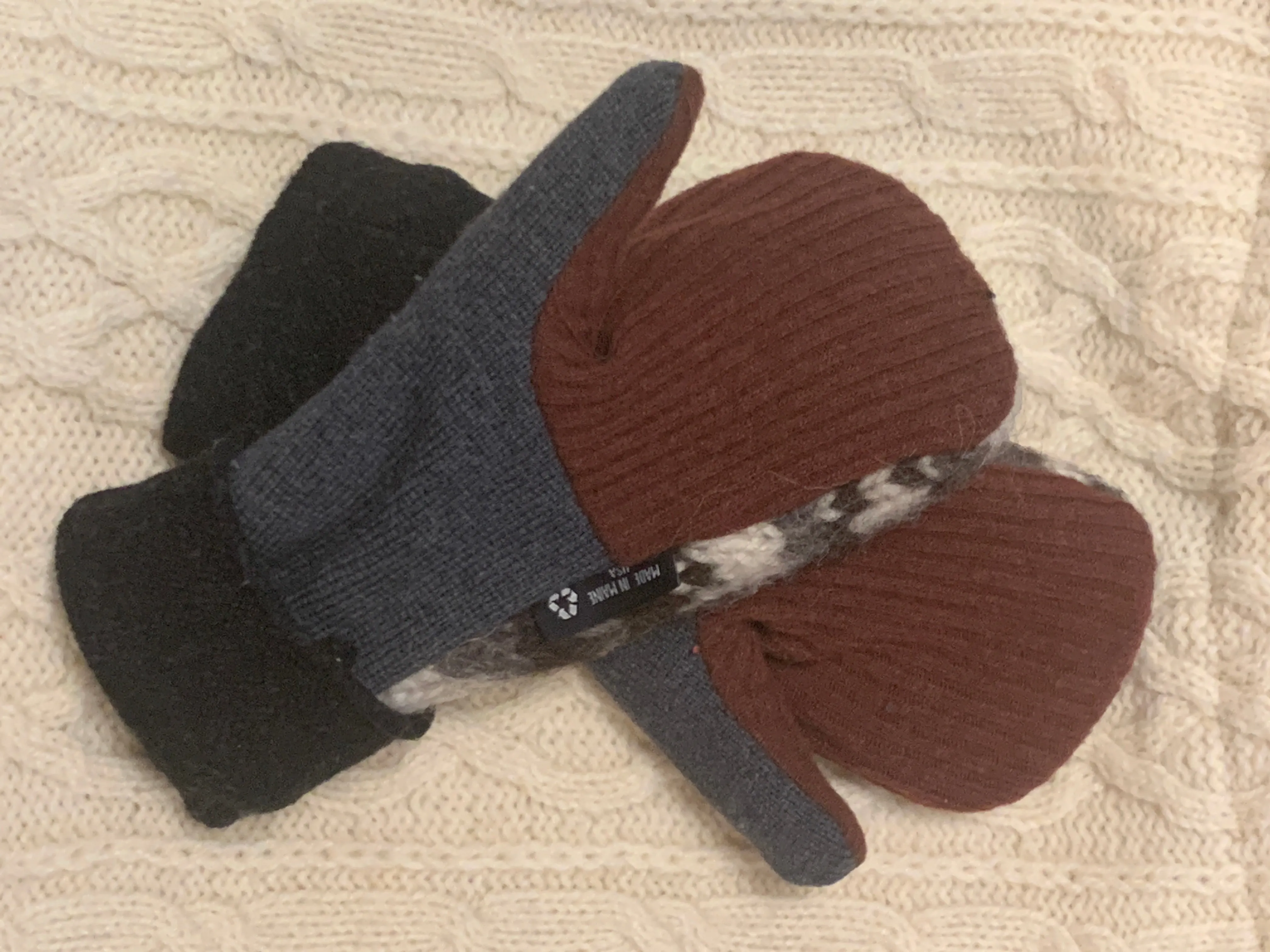 UpCycled Wool Mittens