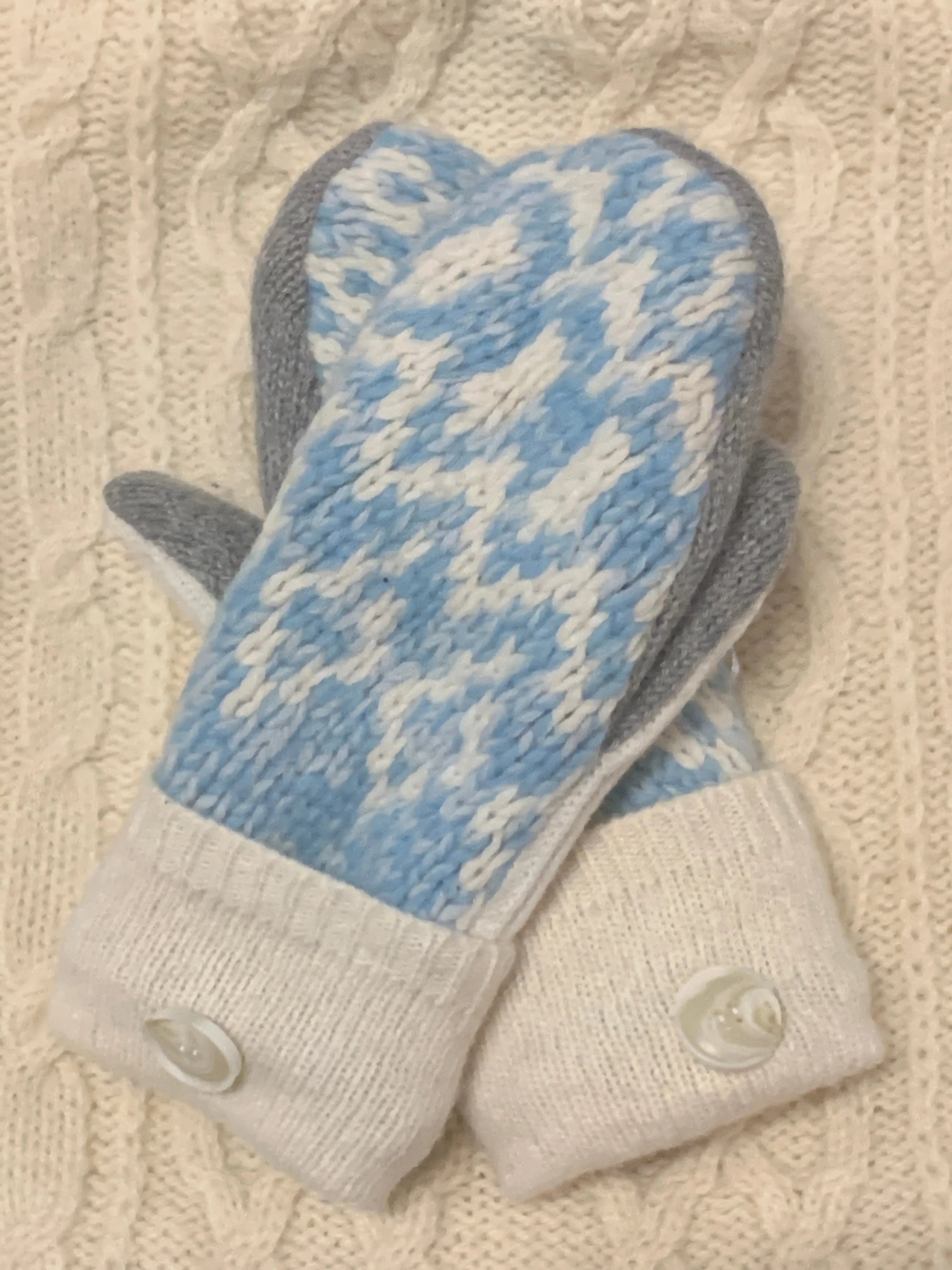 UpCycled Wool Mittens