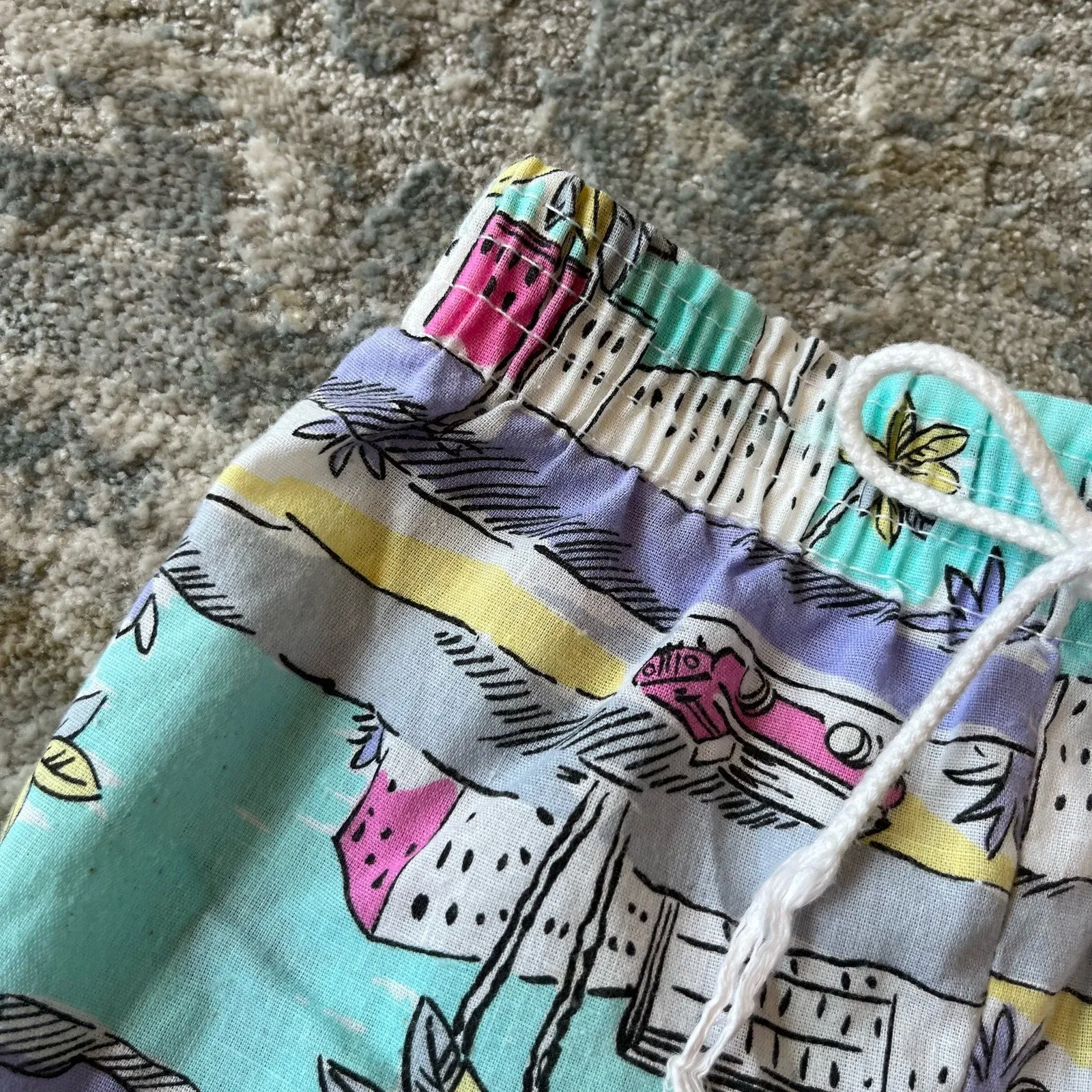 Vintage Pixie Playmates Beach City Shorts 3T USA