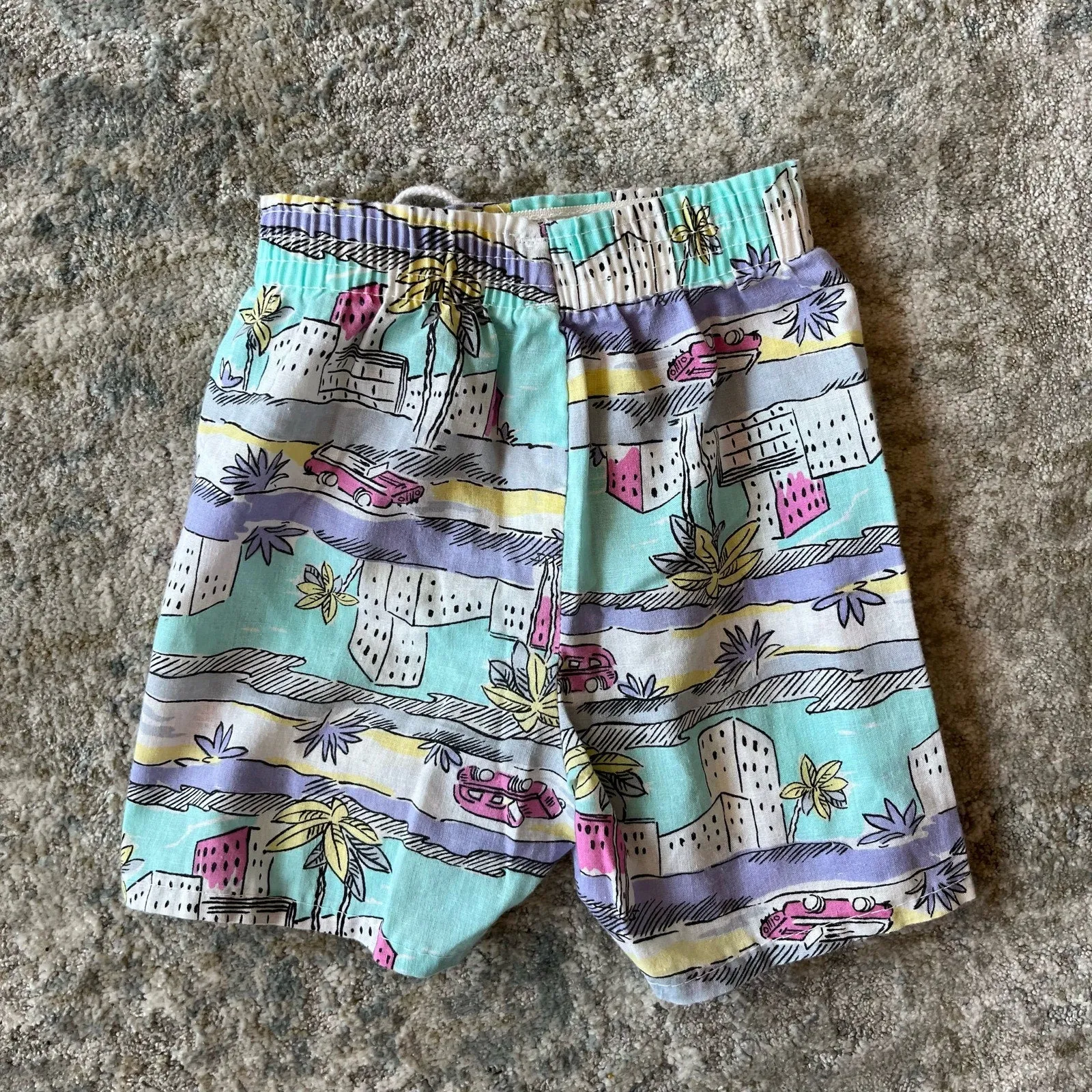 Vintage Pixie Playmates Beach City Shorts 3T USA